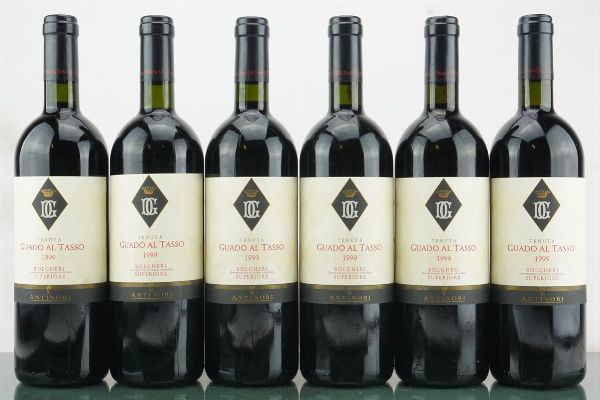 Guado al Tasso Antinori 1999  - Asta LA RAFFINATEZZA DELLA COMPLESSITA' - Vini Pregiati e da Collezione - Associazione Nazionale - Case d'Asta italiane