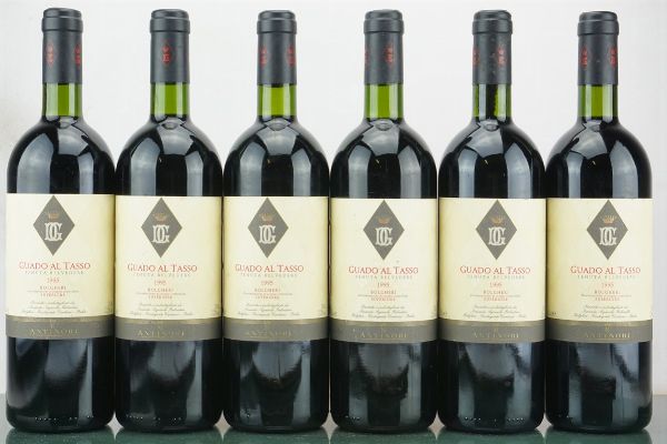 Guado al Tasso Antinori 1995  - Asta LA RAFFINATEZZA DELLA COMPLESSITA' - Vini Pregiati e da Collezione - Associazione Nazionale - Case d'Asta italiane