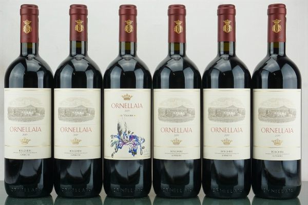 Ornellaia 2019  - Asta LA RAFFINATEZZA DELLA COMPLESSITA' - Vini Pregiati e da Collezione - Associazione Nazionale - Case d'Asta italiane