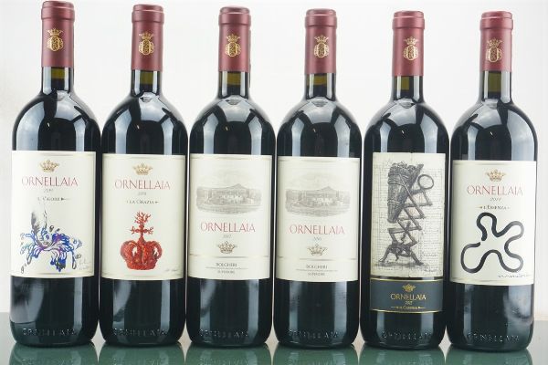 Ornellaia  - Asta LA RAFFINATEZZA DELLA COMPLESSITA' - Vini Pregiati e da Collezione - Associazione Nazionale - Case d'Asta italiane