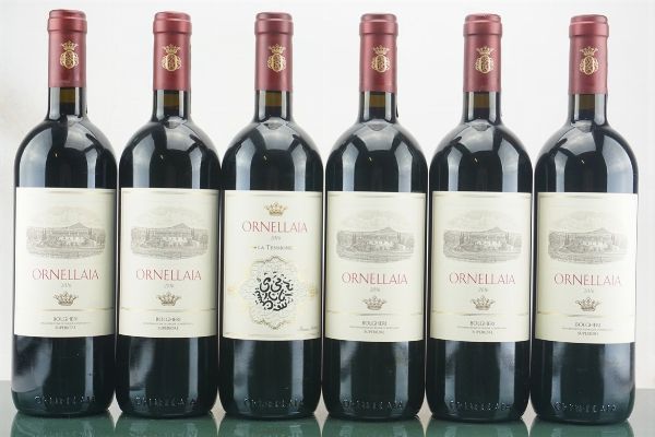 Ornellaia 2016  - Asta LA RAFFINATEZZA DELLA COMPLESSITA' - Vini Pregiati e da Collezione - Associazione Nazionale - Case d'Asta italiane