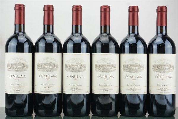 Ornellaia 2004  - Asta LA RAFFINATEZZA DELLA COMPLESSITA' - Vini Pregiati e da Collezione - Associazione Nazionale - Case d'Asta italiane