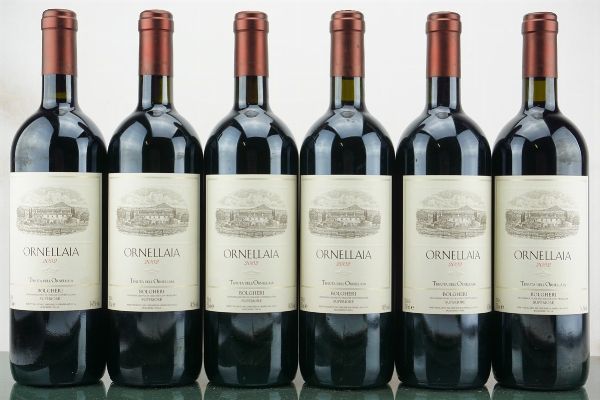 Ornellaia 2002  - Asta LA RAFFINATEZZA DELLA COMPLESSITA' - Vini Pregiati e da Collezione - Associazione Nazionale - Case d'Asta italiane