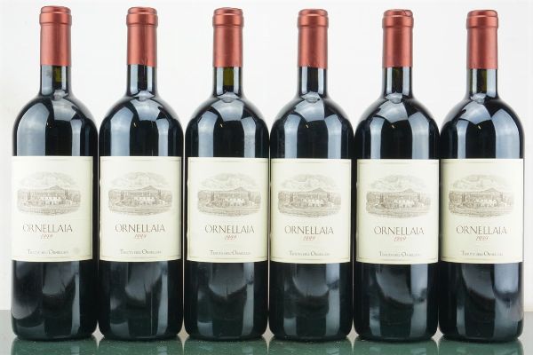 Ornellaia 1999  - Asta LA RAFFINATEZZA DELLA COMPLESSITA' - Vini Pregiati e da Collezione - Associazione Nazionale - Case d'Asta italiane