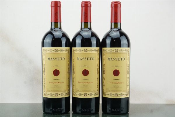 Masseto 2004  - Asta LA RAFFINATEZZA DELLA COMPLESSITA' - Vini Pregiati e da Collezione - Associazione Nazionale - Case d'Asta italiane