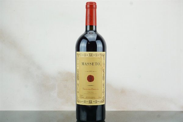 Masseto 2001  - Asta LA RAFFINATEZZA DELLA COMPLESSITA' - Vini Pregiati e da Collezione - Associazione Nazionale - Case d'Asta italiane