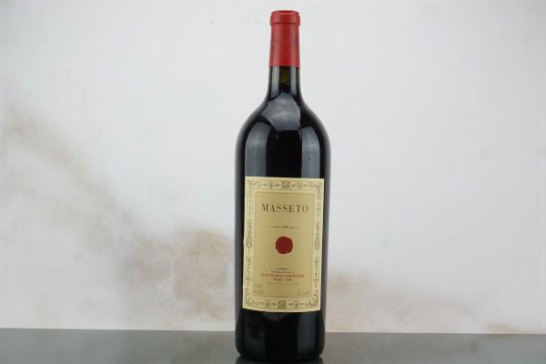 Masseto 1989  - Asta LA RAFFINATEZZA DELLA COMPLESSITA' - Vini Pregiati e da Collezione - Associazione Nazionale - Case d'Asta italiane