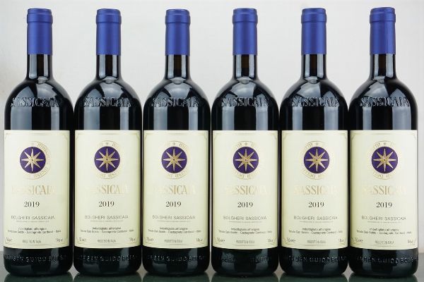 Sassicaia Tenuta San Guido 2019  - Asta LA RAFFINATEZZA DELLA COMPLESSITA' - Vini Pregiati e da Collezione - Associazione Nazionale - Case d'Asta italiane