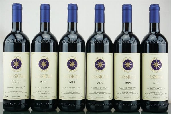 Sassicaia Tenuta San Guido 2019  - Asta LA RAFFINATEZZA DELLA COMPLESSITA' - Vini Pregiati e da Collezione - Associazione Nazionale - Case d'Asta italiane