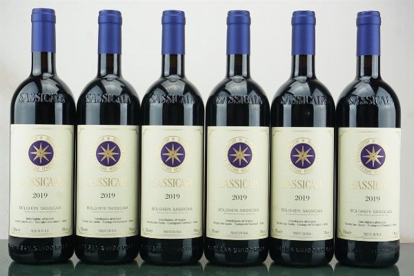 Sassicaia Tenuta San Guido 2019  - Asta LA RAFFINATEZZA DELLA COMPLESSITA' - Vini Pregiati e da Collezione - Associazione Nazionale - Case d'Asta italiane