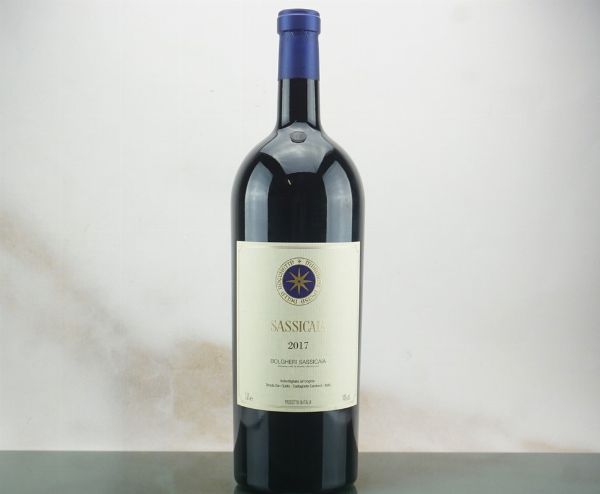 Sassicaia Tenuta San Guido 2017  - Asta LA RAFFINATEZZA DELLA COMPLESSITA' - Vini Pregiati e da Collezione - Associazione Nazionale - Case d'Asta italiane