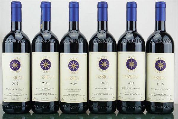 Sassicaia Tenuta San Guido  - Asta LA RAFFINATEZZA DELLA COMPLESSITA' - Vini Pregiati e da Collezione - Associazione Nazionale - Case d'Asta italiane