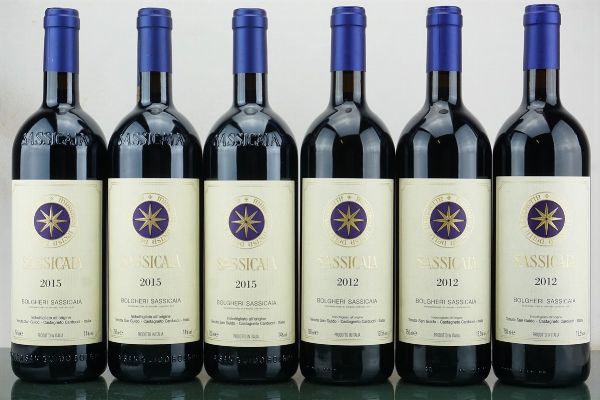 Sassicaia Tenuta San Guido  - Asta LA RAFFINATEZZA DELLA COMPLESSITA' - Vini Pregiati e da Collezione - Associazione Nazionale - Case d'Asta italiane