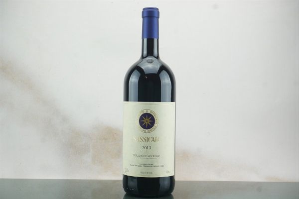 Sassicaia Tenuta San Guido 2013  - Asta LA RAFFINATEZZA DELLA COMPLESSITA' - Vini Pregiati e da Collezione - Associazione Nazionale - Case d'Asta italiane