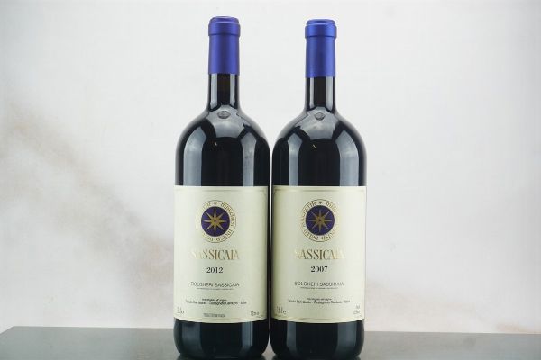 Sassicaia Tenuta San Guido  - Asta LA RAFFINATEZZA DELLA COMPLESSITA' - Vini Pregiati e da Collezione - Associazione Nazionale - Case d'Asta italiane