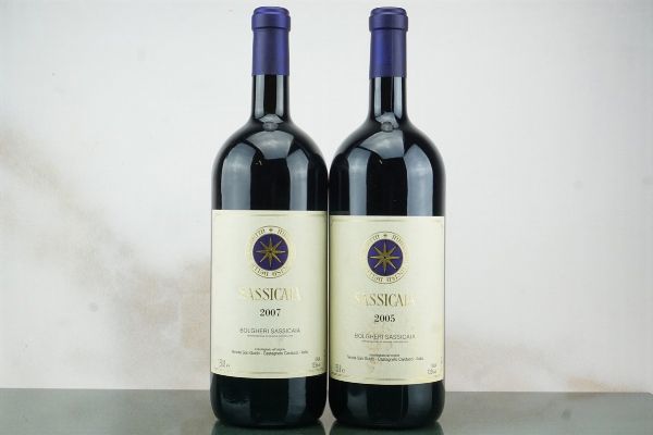 Sassicaia Tenuta San Guido  - Asta LA RAFFINATEZZA DELLA COMPLESSITA' - Vini Pregiati e da Collezione - Associazione Nazionale - Case d'Asta italiane