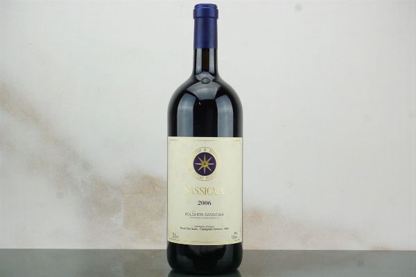 Sassicaia Tenuta San Guido 2006  - Asta LA RAFFINATEZZA DELLA COMPLESSITA' - Vini Pregiati e da Collezione - Associazione Nazionale - Case d'Asta italiane