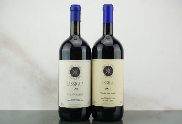 Sassicaia Tenuta San Guido  - Asta LA RAFFINATEZZA DELLA COMPLESSITA' - Vini Pregiati e da Collezione - Associazione Nazionale - Case d'Asta italiane