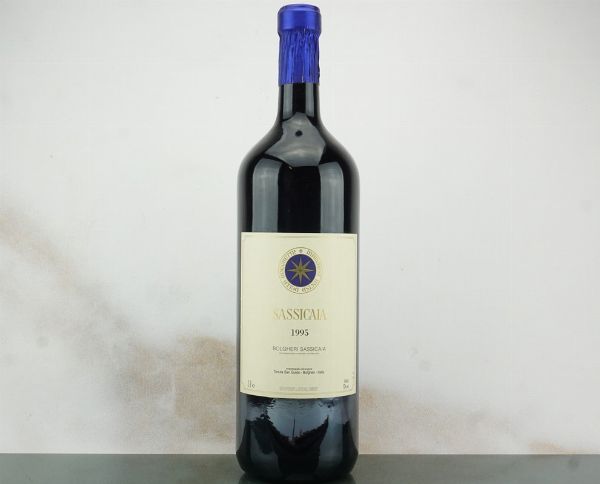 Sassicaia Tenuta San Guido 1995  - Asta LA RAFFINATEZZA DELLA COMPLESSITA' - Vini Pregiati e da Collezione - Associazione Nazionale - Case d'Asta italiane