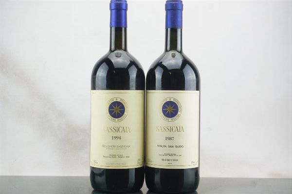 Sassicaia Tenuta San Guido  - Asta LA RAFFINATEZZA DELLA COMPLESSITA' - Vini Pregiati e da Collezione - Associazione Nazionale - Case d'Asta italiane