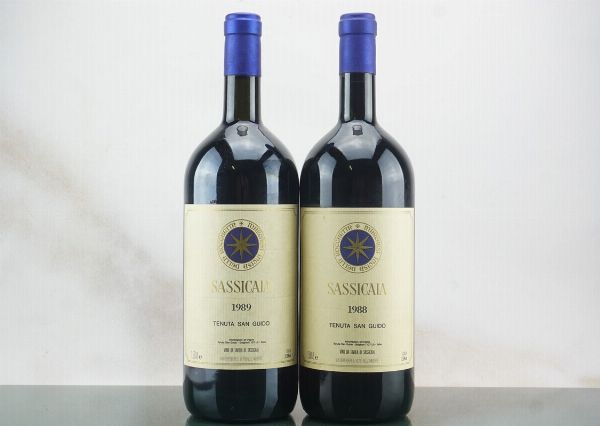 Sassicaia Tenuta San Guido  - Asta LA RAFFINATEZZA DELLA COMPLESSITA' - Vini Pregiati e da Collezione - Associazione Nazionale - Case d'Asta italiane