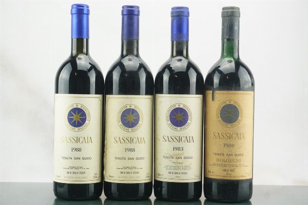 Sassicaia Tenuta San Guido  - Asta LA RAFFINATEZZA DELLA COMPLESSITA' - Vini Pregiati e da Collezione - Associazione Nazionale - Case d'Asta italiane