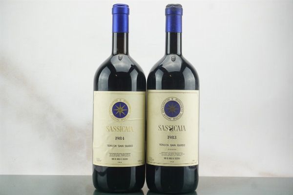 Sassicaia Tenuta San Guido  - Asta LA RAFFINATEZZA DELLA COMPLESSITA' - Vini Pregiati e da Collezione - Associazione Nazionale - Case d'Asta italiane