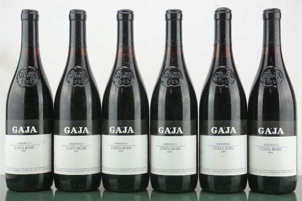 Costa Russi Gaja 1985  - Asta LA RAFFINATEZZA DELLA COMPLESSITA' - Vini Pregiati e da Collezione - Associazione Nazionale - Case d'Asta italiane