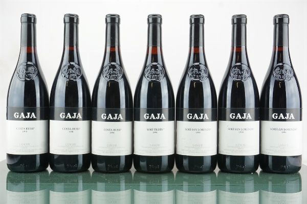 Selezione Gaja 1998  - Asta LA RAFFINATEZZA DELLA COMPLESSITA' - Vini Pregiati e da Collezione - Associazione Nazionale - Case d'Asta italiane