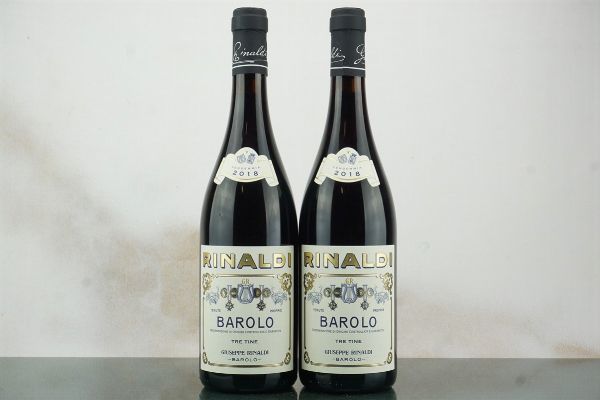 Barolo Tre Tine Giuseppe Rinaldi 2018  - Asta LA RAFFINATEZZA DELLA COMPLESSITA' - Vini Pregiati e da Collezione - Associazione Nazionale - Case d'Asta italiane