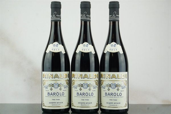 Barolo Tre Tine Giuseppe Rinaldi 2017  - Asta LA RAFFINATEZZA DELLA COMPLESSITA' - Vini Pregiati e da Collezione - Associazione Nazionale - Case d'Asta italiane