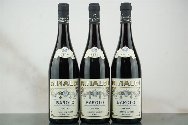 Barolo Tre Tine Giuseppe Rinaldi 2017  - Asta LA RAFFINATEZZA DELLA COMPLESSITA' - Vini Pregiati e da Collezione - Associazione Nazionale - Case d'Asta italiane