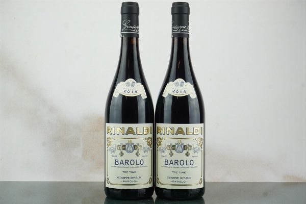 Barolo Tre Tine Giuseppe Rinaldi 2014  - Asta LA RAFFINATEZZA DELLA COMPLESSITA' - Vini Pregiati e da Collezione - Associazione Nazionale - Case d'Asta italiane