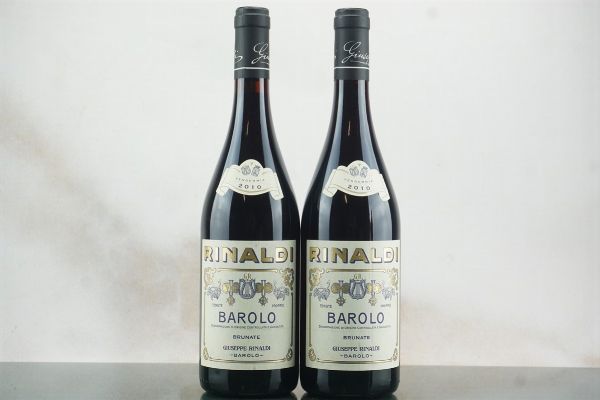 Barolo Brunate Giuseppe Rinaldi 2010  - Asta LA RAFFINATEZZA DELLA COMPLESSITA' - Vini Pregiati e da Collezione - Associazione Nazionale - Case d'Asta italiane