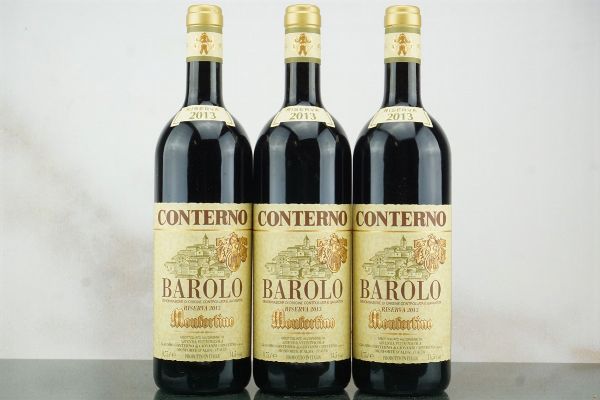 Barolo Monfortino Riserva Giacomo Conterno 2013  - Asta LA RAFFINATEZZA DELLA COMPLESSITA' - Vini Pregiati e da Collezione - Associazione Nazionale - Case d'Asta italiane