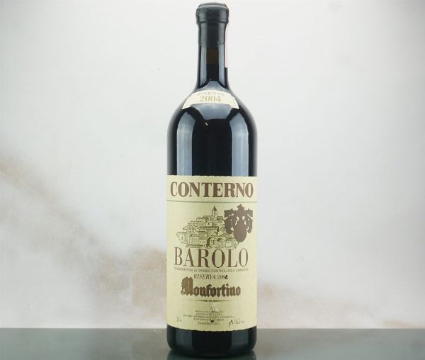 Barolo Monfortino Riserva Giacomo Conterno 2004  - Asta LA RAFFINATEZZA DELLA COMPLESSITA' - Vini Pregiati e da Collezione - Associazione Nazionale - Case d'Asta italiane