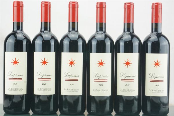 Lupicaia Castello del Terriccio 2010  - Asta LA RAFFINATEZZA DELLA COMPLESSITA' - Vini Pregiati e da Collezione - Associazione Nazionale - Case d'Asta italiane