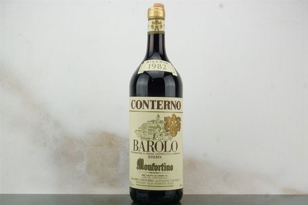 Barolo Monfortino Riserva Giacomo Conterno 1982  - Asta LA RAFFINATEZZA DELLA COMPLESSITA' - Vini Pregiati e da Collezione - Associazione Nazionale - Case d'Asta italiane