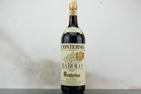 Barolo Monfortino Riserva Giacomo Conterno 1982  - Asta LA RAFFINATEZZA DELLA COMPLESSITA' - Vini Pregiati e da Collezione - Associazione Nazionale - Case d'Asta italiane