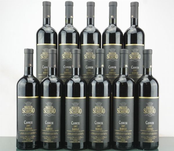 Barolo Cannubi Scavino 1997  - Asta LA RAFFINATEZZA DELLA COMPLESSITA' - Vini Pregiati e da Collezione - Associazione Nazionale - Case d'Asta italiane