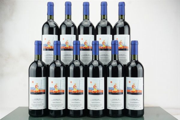 Merlot Vigneto Fontanazza Roberto Voerzio 2001  - Asta LA RAFFINATEZZA DELLA COMPLESSITA' - Vini Pregiati e da Collezione - Associazione Nazionale - Case d'Asta italiane