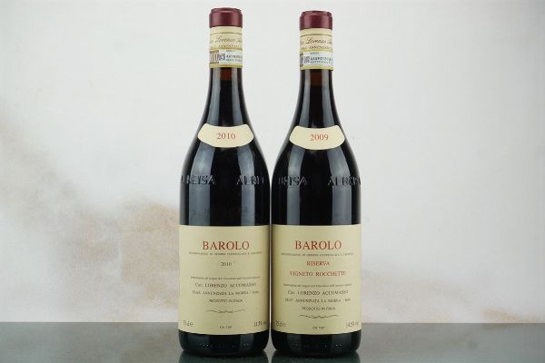 Selezione Barolo Lorenzo Accomasso  - Asta LA RAFFINATEZZA DELLA COMPLESSITA' - Vini Pregiati e da Collezione - Associazione Nazionale - Case d'Asta italiane