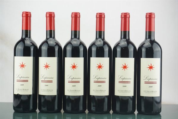 Lupicaia Castello del Terriccio 2009  - Asta LA RAFFINATEZZA DELLA COMPLESSITA' - Vini Pregiati e da Collezione - Associazione Nazionale - Case d'Asta italiane