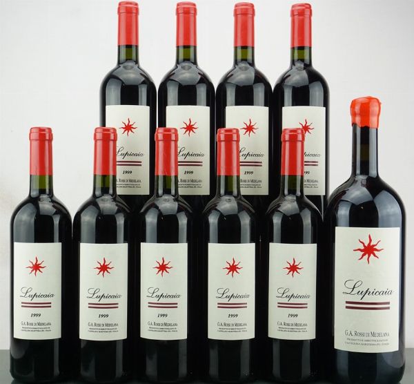 Lupicaia Castello del Terriccio 1999  - Asta LA RAFFINATEZZA DELLA COMPLESSITA' - Vini Pregiati e da Collezione - Associazione Nazionale - Case d'Asta italiane