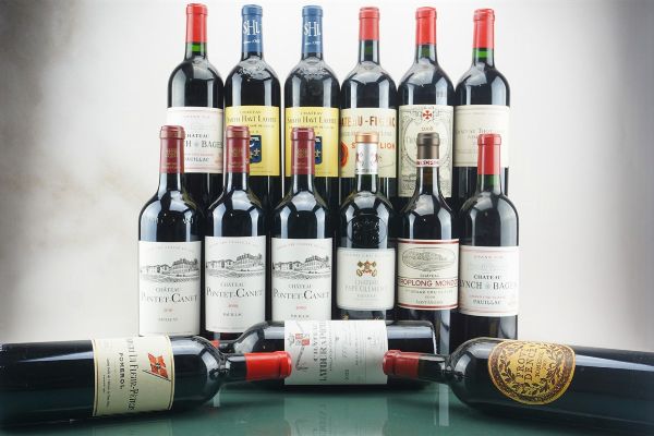 Selezione Bordeaux  - Asta LA RAFFINATEZZA DELLA COMPLESSITA' - Vini Pregiati e da Collezione - Associazione Nazionale - Case d'Asta italiane