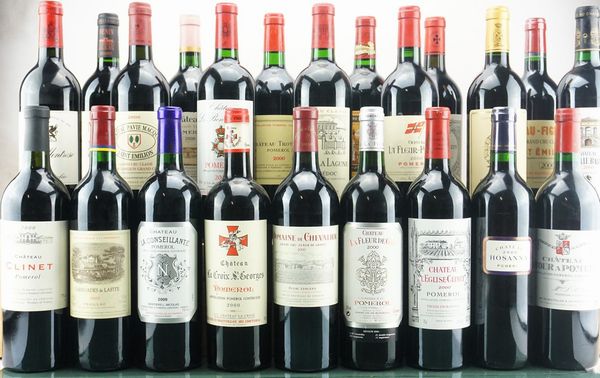 Selezione Bordeaux 2000  - Asta LA RAFFINATEZZA DELLA COMPLESSITA' - Vini Pregiati e da Collezione - Associazione Nazionale - Case d'Asta italiane