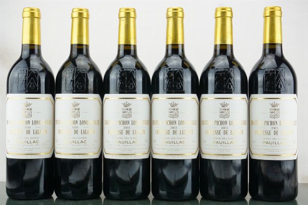 Château Pichon Longueville Comtesse de Lalande 2003  - Asta LA RAFFINATEZZA DELLA COMPLESSITA' - Vini Pregiati e da Collezione - Associazione Nazionale - Case d'Asta italiane