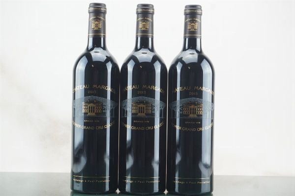 Château Margaux 2015  - Asta LA RAFFINATEZZA DELLA COMPLESSITA' - Vini Pregiati e da Collezione - Associazione Nazionale - Case d'Asta italiane