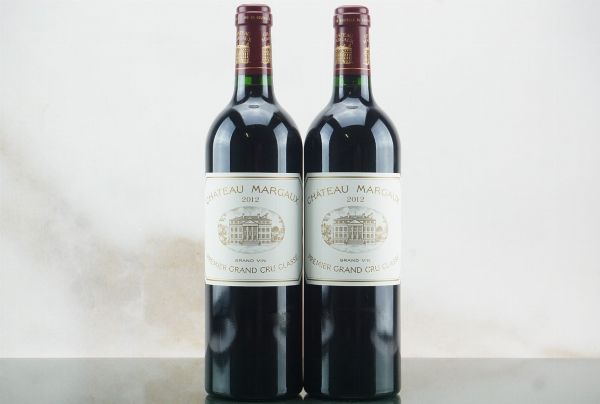 Château Margaux 2012  - Asta LA RAFFINATEZZA DELLA COMPLESSITA' - Vini Pregiati e da Collezione - Associazione Nazionale - Case d'Asta italiane