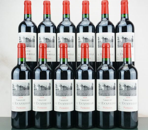 Château L’Evangile 2004  - Asta LA RAFFINATEZZA DELLA COMPLESSITA' - Vini Pregiati e da Collezione - Associazione Nazionale - Case d'Asta italiane